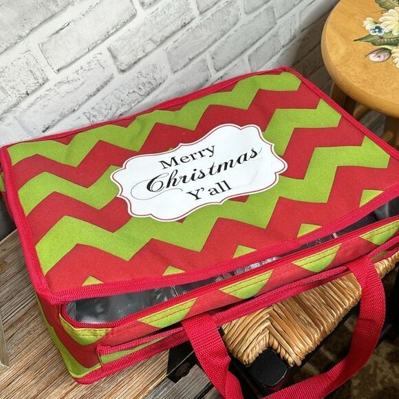 Season’s The Royal Standard Insulated Casserole Bag Christmas Ya’ll - Picture 5 of 5